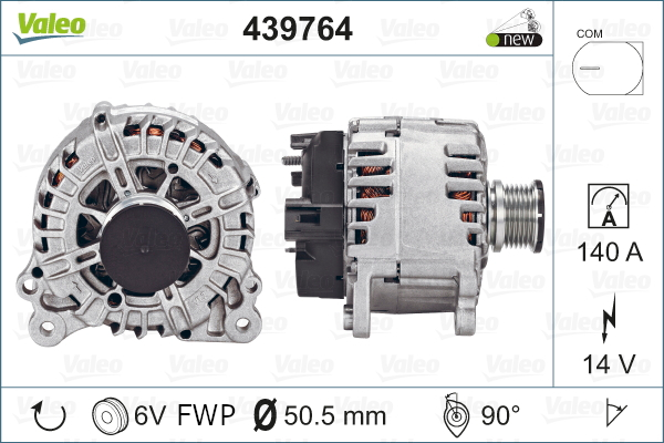 Alternator/Dynamo Valeo 439764