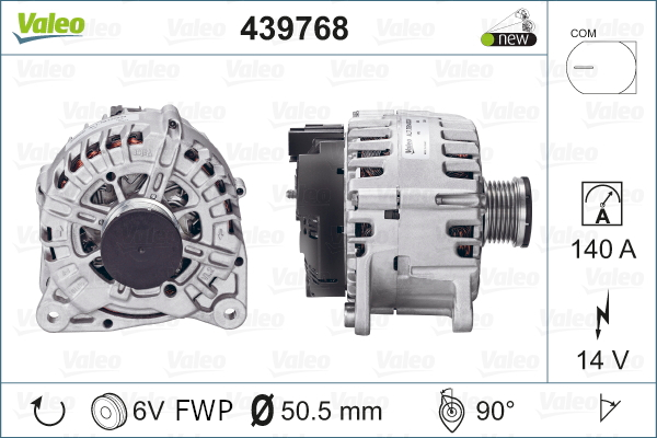 Alternator/Dynamo Valeo 439768