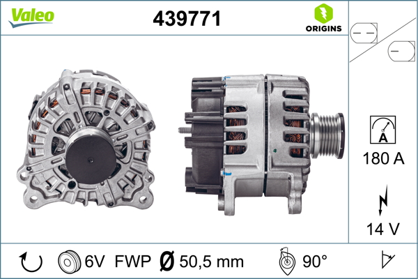 Alternator/Dynamo Valeo 439771