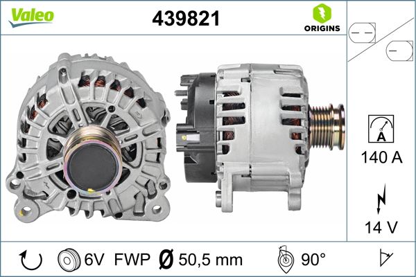 Alternator/Dynamo Valeo 439821