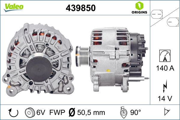 Alternator/Dynamo Valeo 439850