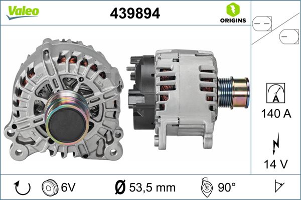 Alternator/Dynamo Valeo 439894