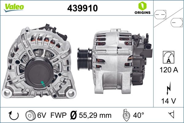 Alternator/Dynamo Valeo 439910