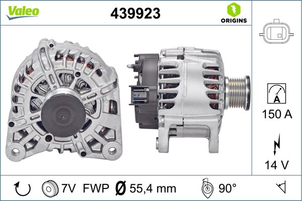 Alternator/Dynamo Valeo 439923