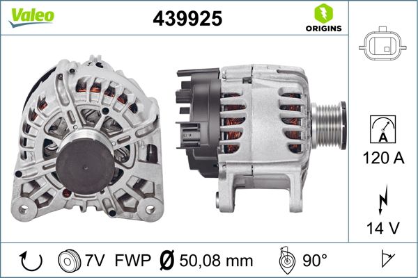 Alternator/Dynamo Valeo 439925