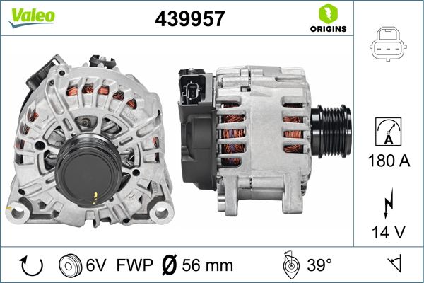 Alternator/Dynamo Valeo 439957