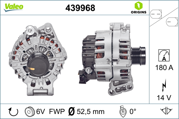 Alternator/Dynamo Valeo 439968