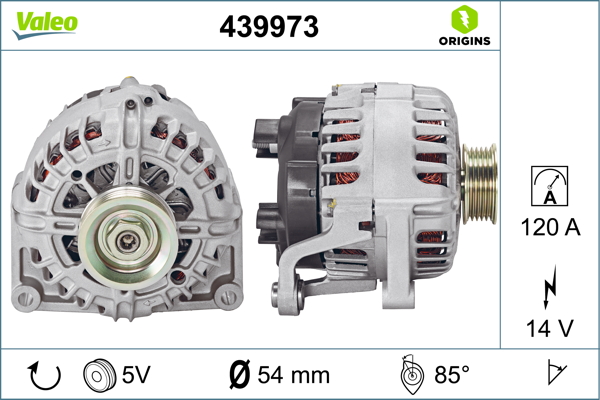 Alternator/Dynamo Valeo 439973