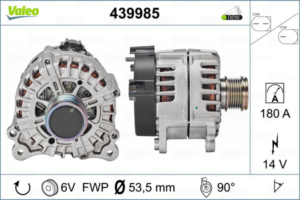 Alternator/Dynamo Valeo 439985