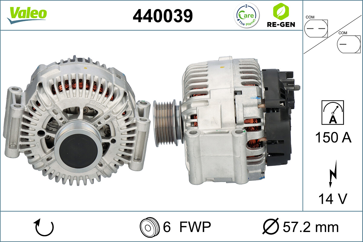 Alternator/Dynamo Valeo 440039