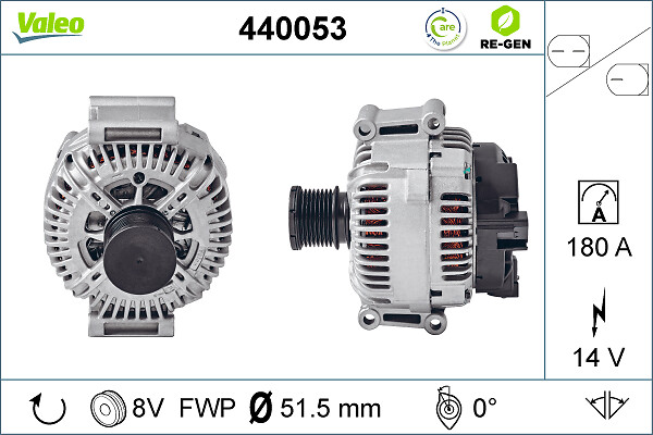 Alternator/Dynamo Valeo 440053