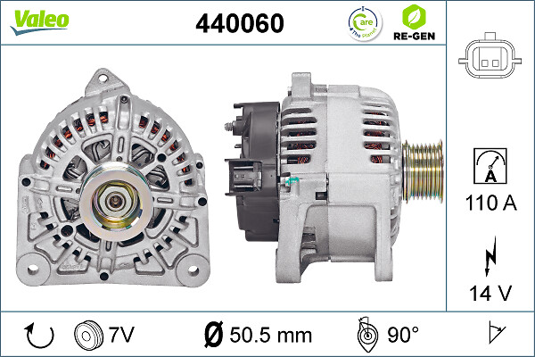 Alternator/Dynamo Valeo 440060