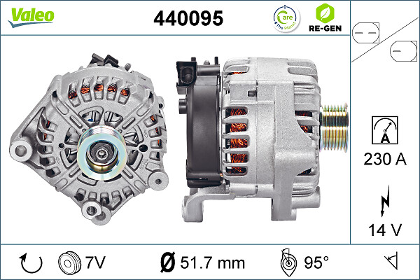 Alternator/Dynamo Valeo 440095