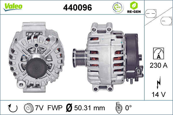 Alternator/Dynamo Valeo 440096