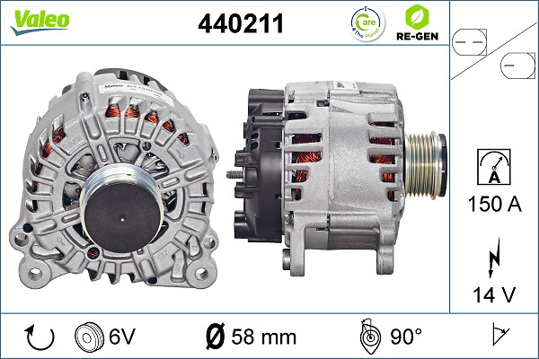 Alternator/Dynamo Valeo 440211