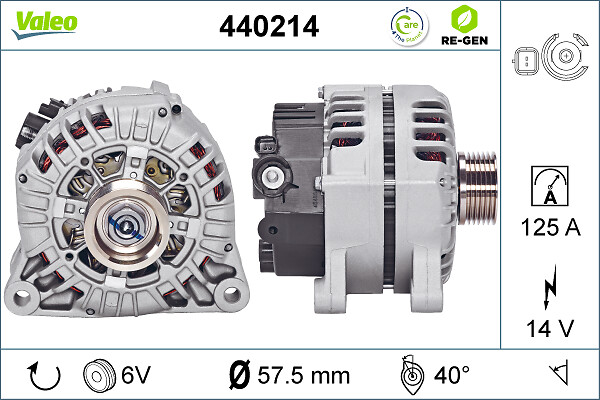 Alternator/Dynamo Valeo 440214