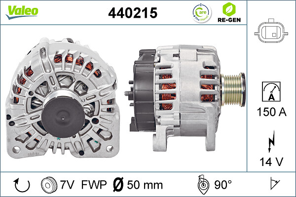 Alternator/Dynamo Valeo 440215