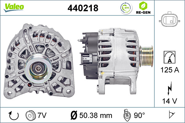 Alternator/Dynamo Valeo 440218