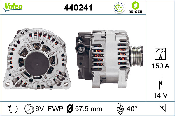 Alternator/Dynamo Valeo 440241