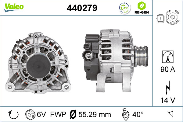 Alternator/Dynamo Valeo 440279