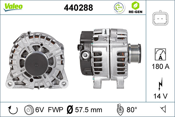 Alternator/Dynamo Valeo 440288