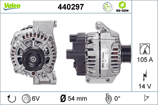 Alternator/Dynamo Valeo 440297