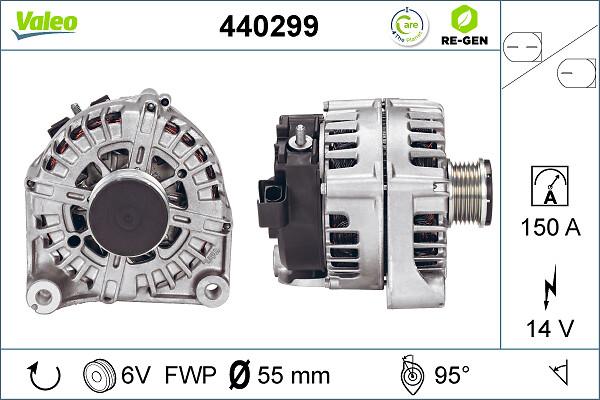 Alternator/Dynamo Valeo 440299