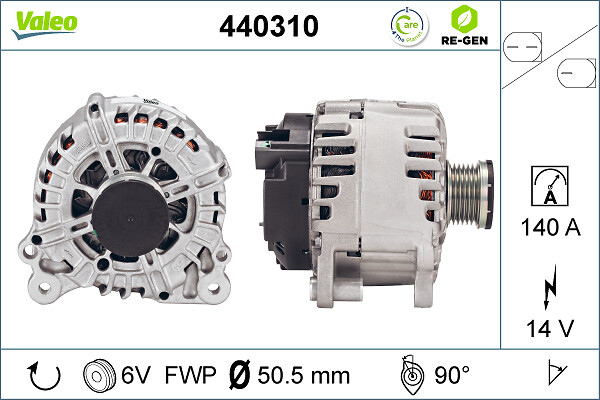 Alternator/Dynamo Valeo 440310