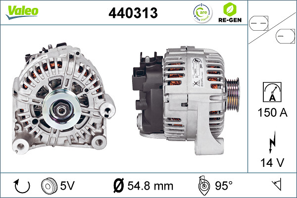 Alternator/Dynamo Valeo 440313