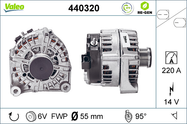Alternator/Dynamo Valeo 440320