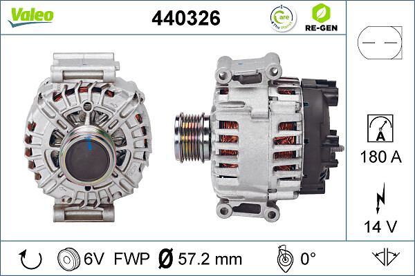 Alternator/Dynamo Valeo 440326