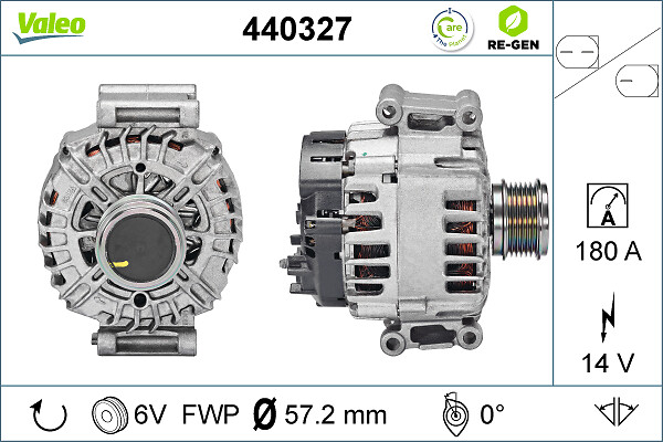 Alternator/Dynamo Valeo 440327