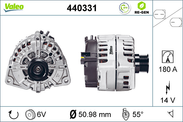 Alternator/Dynamo Valeo 440331