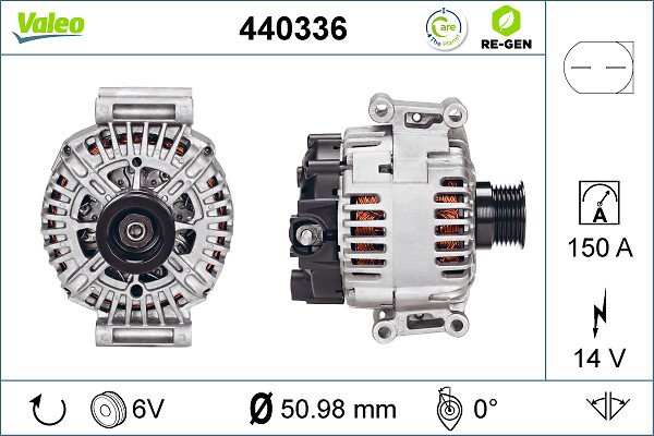 Alternator/Dynamo Valeo 440336