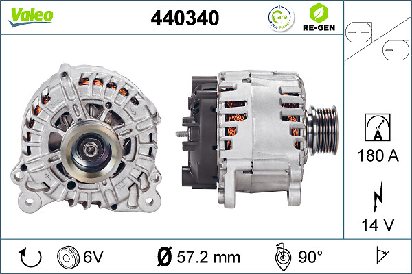 Alternator/Dynamo Valeo 440340