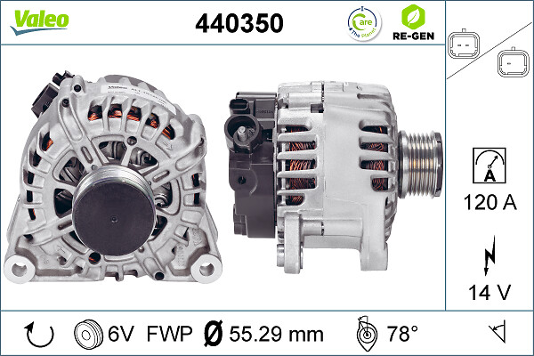 Alternator/Dynamo Valeo 440350