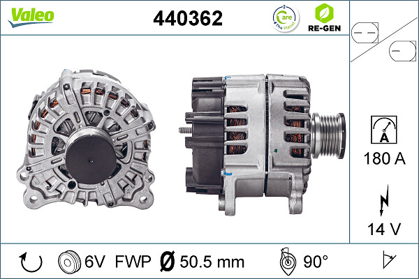 Alternator/Dynamo Valeo 440362