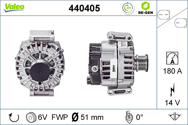 Alternator/Dynamo Valeo 440405