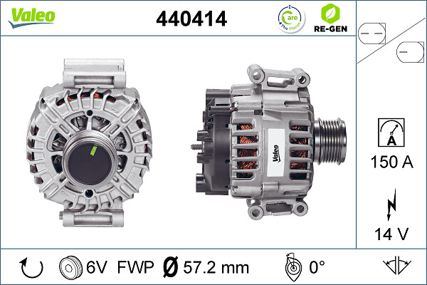 Alternator/Dynamo Valeo 440414