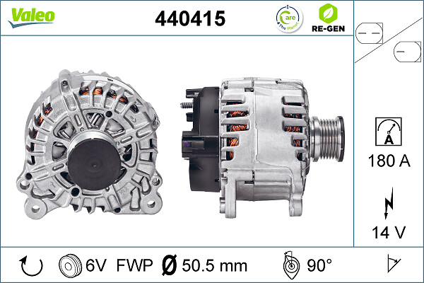 Alternator/Dynamo Valeo 440415