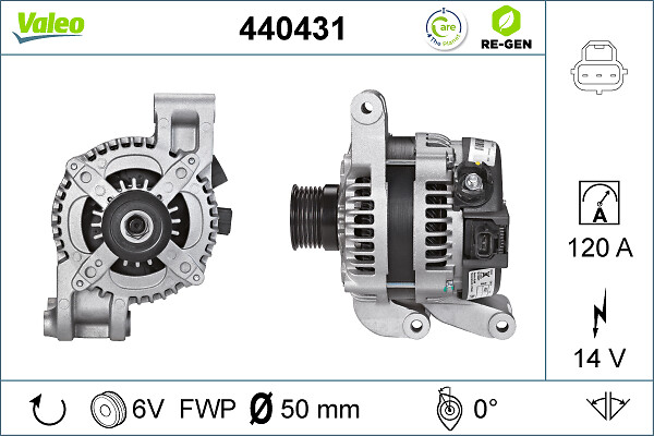 Alternator/Dynamo Valeo 440431