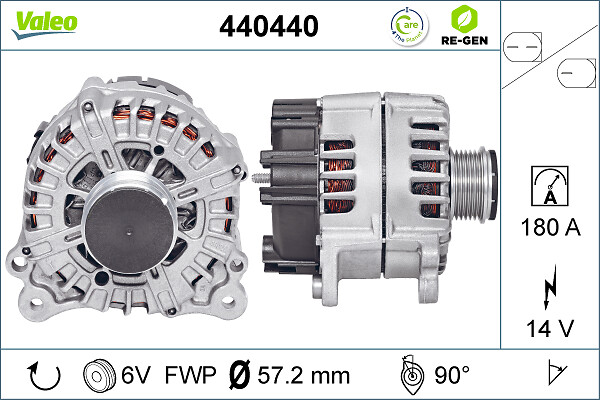 Alternator/Dynamo Valeo 440440