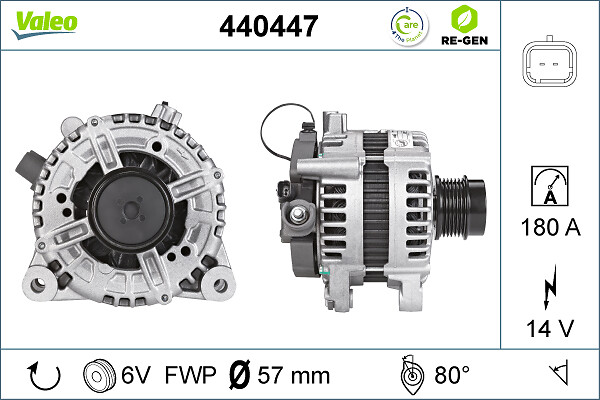 Alternator/Dynamo Valeo 440447