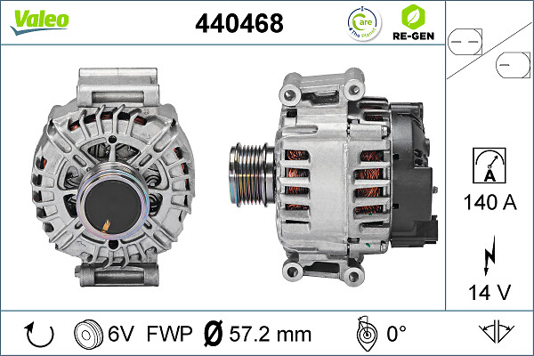 Alternator/Dynamo Valeo 440468