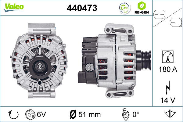 Alternator/Dynamo Valeo 440473