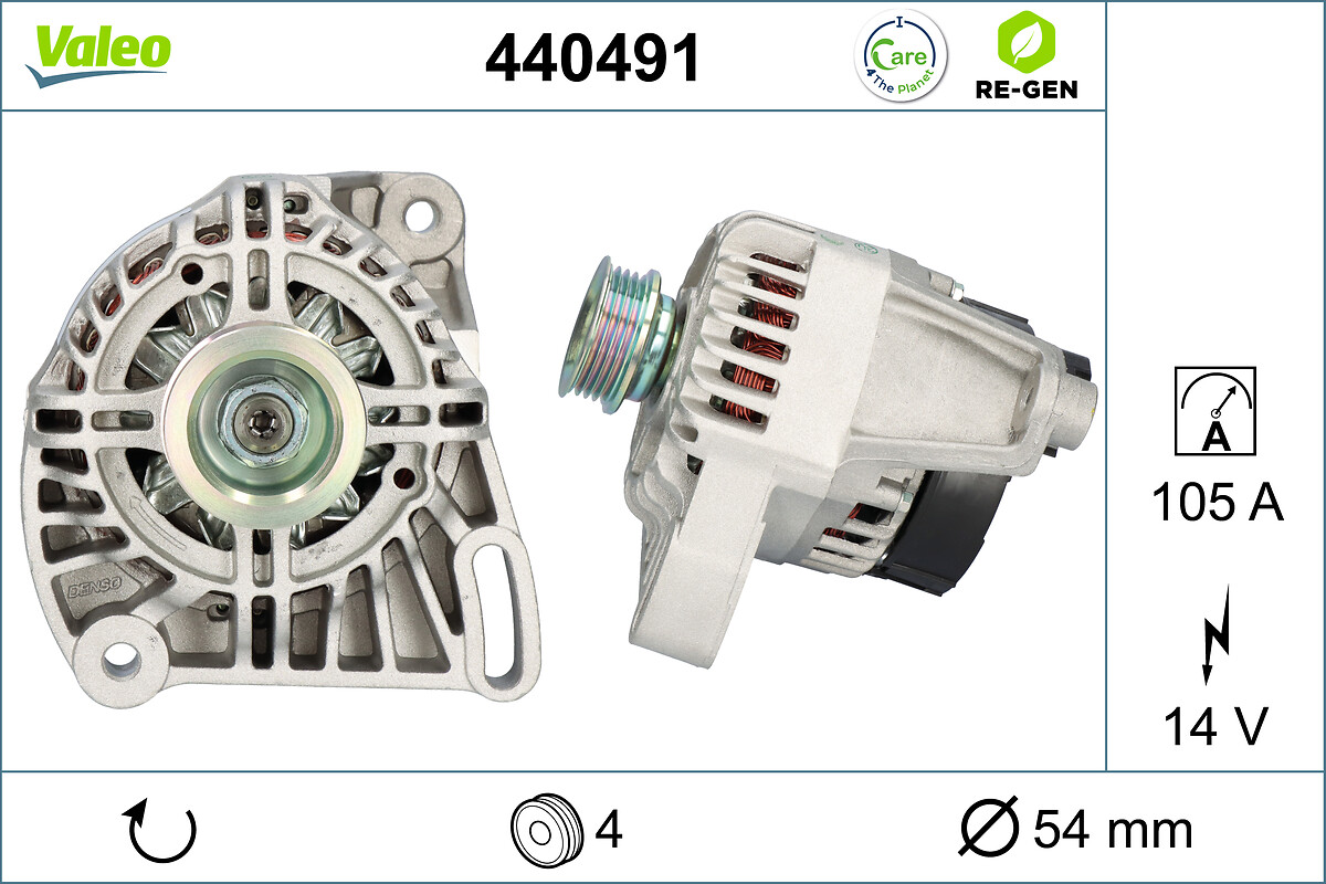 Alternator/Dynamo Valeo 440491