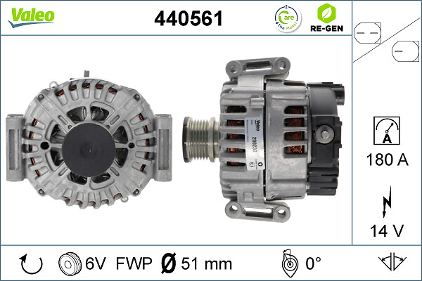 Alternator/Dynamo Valeo 440561