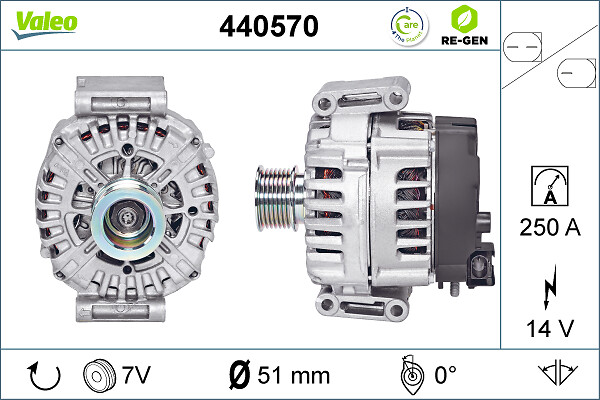 Alternator/Dynamo Valeo 440570