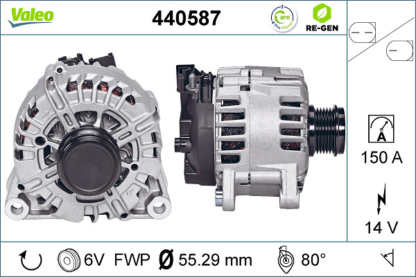 Alternator/Dynamo Valeo 440587