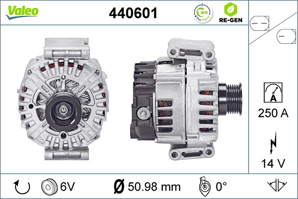 Alternator/Dynamo Valeo 440601